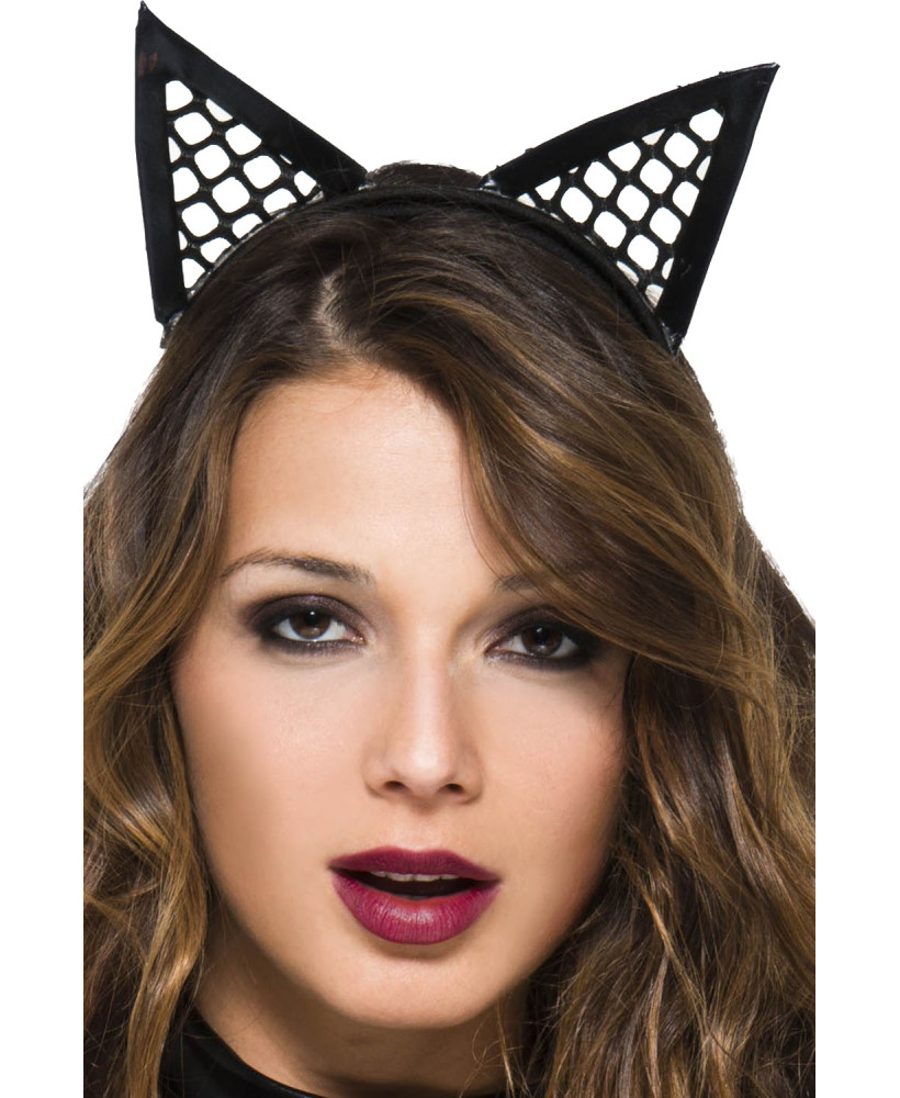 Oreilles de chatte pointues filet 